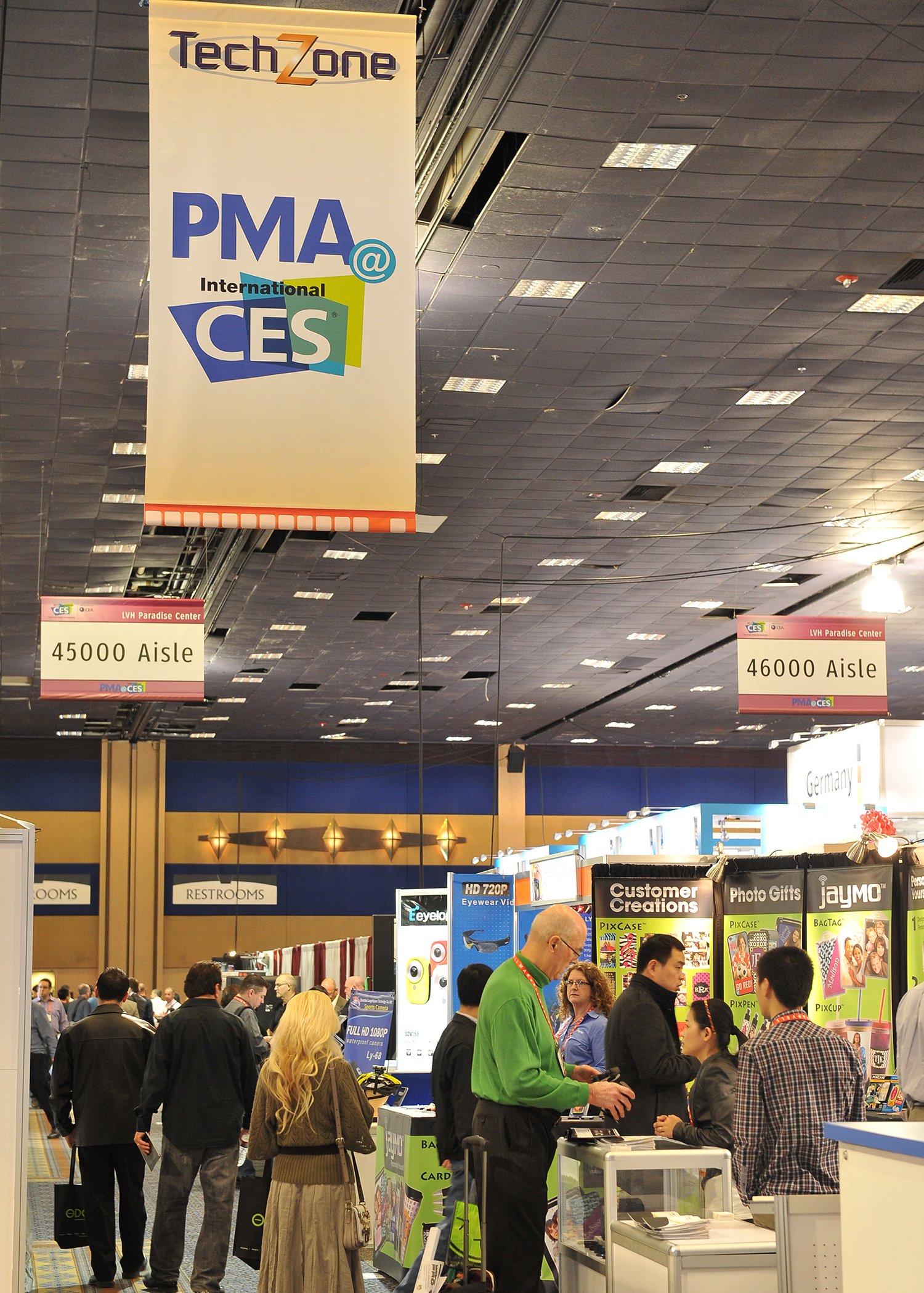 Image of CES floor